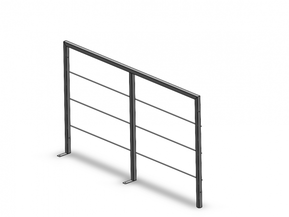 Modular railing - gate
